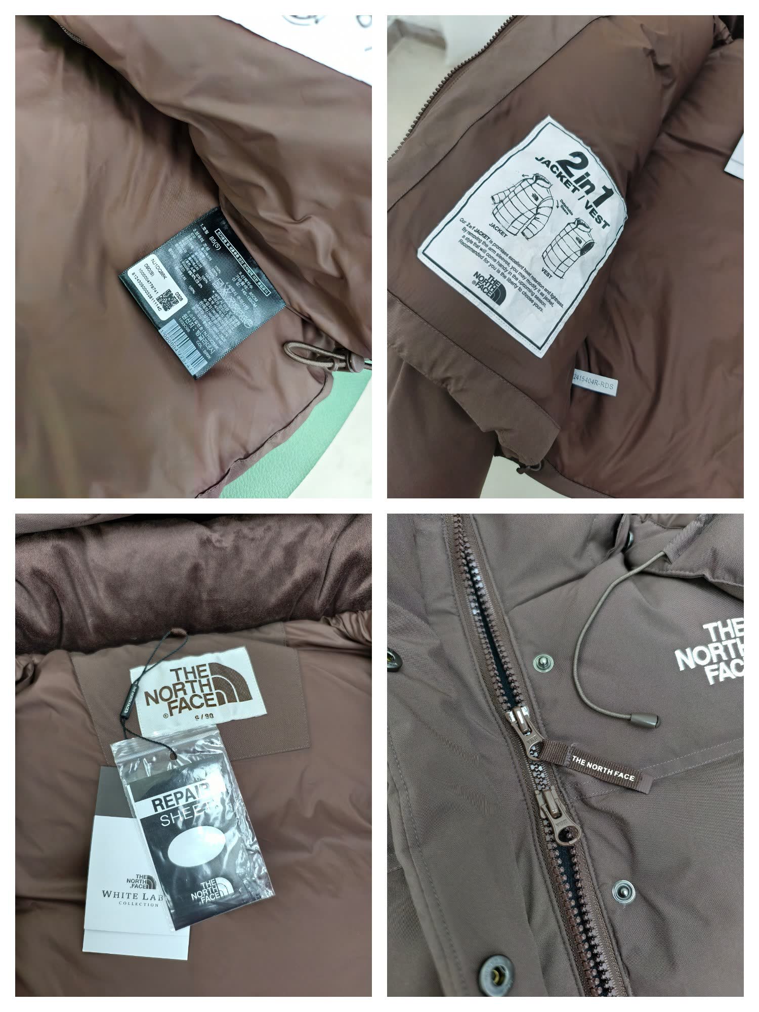 The North Face 2-in-1 Hooded Down Jacket The North Face 2-in-1 Hooded Down Jacket
